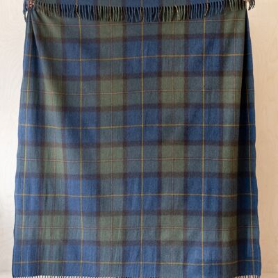 Recycled Wool Blanket in Macleod of Harris Antique Tartan