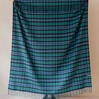 Lambswool Blanket in Campbell of Argyll Ancient Tartan