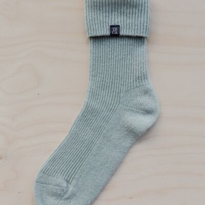 Cashmere Socks in Sage