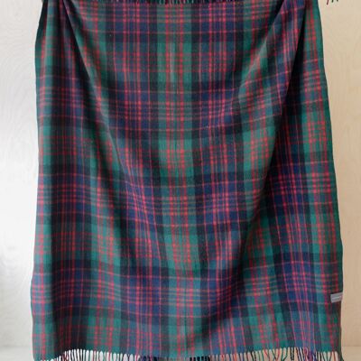 Recycled Wool Blanket in Macdonald Tartan