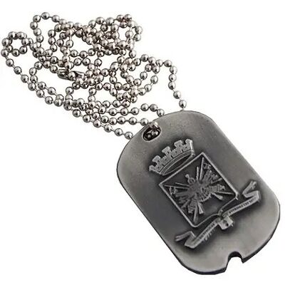 Catenina in metallo logo Esercito
