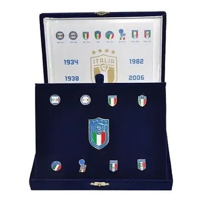 Cofanetto distintivi Italia FIGC
