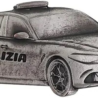 Magnete Polizia di Stato macchina Giulia in metallo