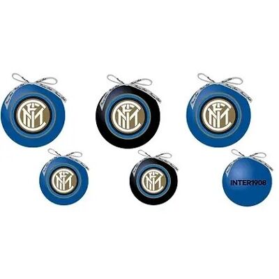 Set 3 palline di natale Inter