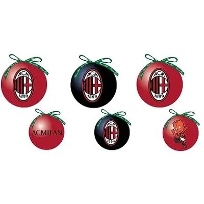 Set 3 palline di natale Milan