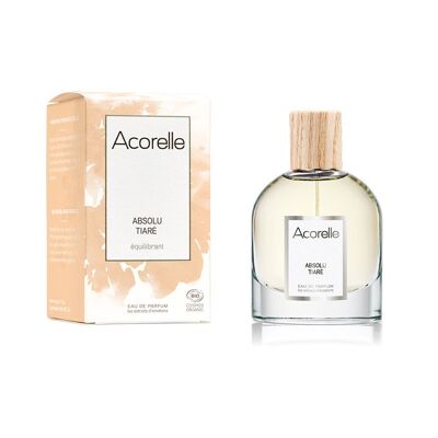 ACORELLE Eau De Parfum Orgánico Certificado Absolu Tiaré - Equilibrante