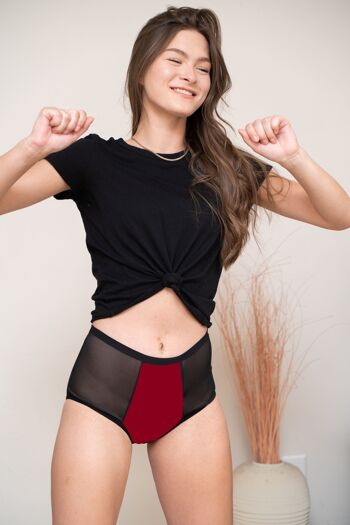 Culotte Menstruelle Transparente Taille Haute ELEEN 5