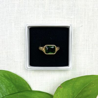 Grüner Vintage - Ring