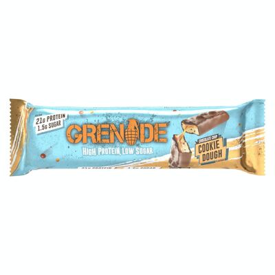 Grenade Protein Bar - Pasta per biscotti con gocce di cioccolato - 12 Barre