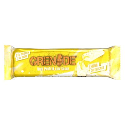 Barrita de Proteína de Granada - Cheesecake de Limón - 12 barritas