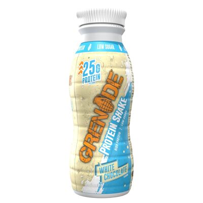 Grenade Protein Shake - Paquet de 8 (330 ml) - Chocolat blanc