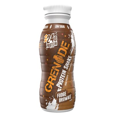 Grenade Protein Shake - Confezione da 8 (330 ml) - Brownie fondente