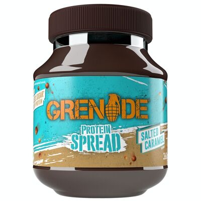 Granatapfel-Proteinaufstrich – Chocolate Chip Salted Caramel