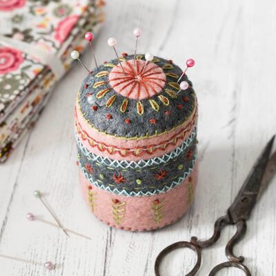 Kit d'artisanat en feutre pour coussin à épingles