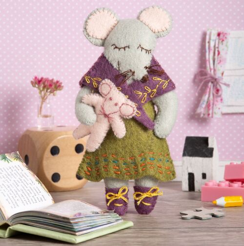 Little Miss Mouse Felt Craft Mini Kit