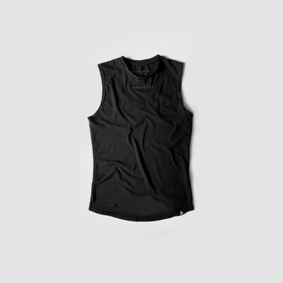 Sleeveless Active Tee Black