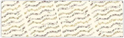 Carta da regalo  - Note musicali Da Vinci