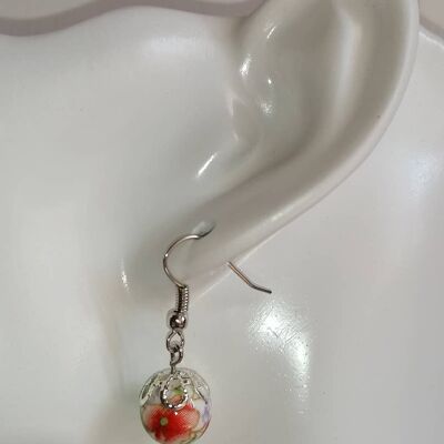 Boucles d'oreilles fleurs 7