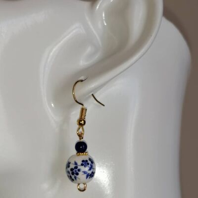 Boucles d'oreilles fleurs 19