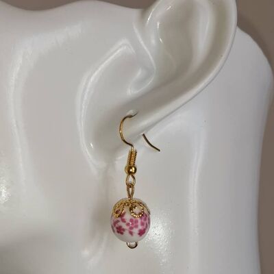 Boucles d'oreilles fleurs 20