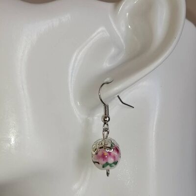 Boucles d'oreilles fleurs 23