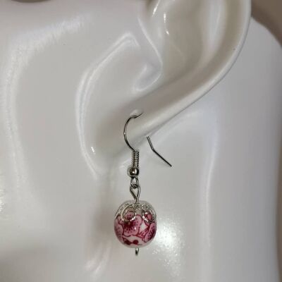 Boucles d'oreilles fleurs 26