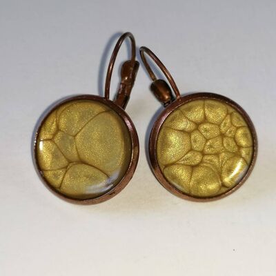 Boucles d'oreilles bronze