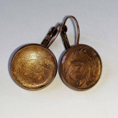 Boucles d'oreilles bronze cuivre