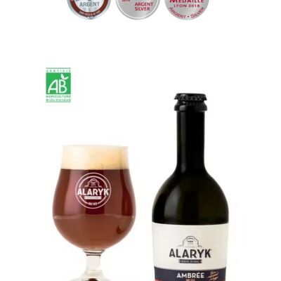 Cerveza Ámbar Orgánica Alaryk