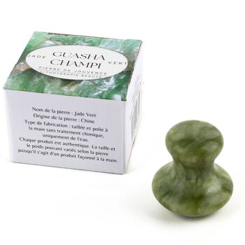 Champi Gua Sha – Massage Visage Détente – Pierre Naturelle – Idée Cadeau 22