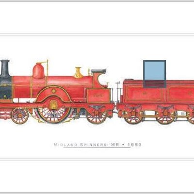 Biglietto di auguri - Treno Da Vinci