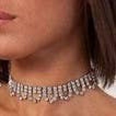 collar de cristal