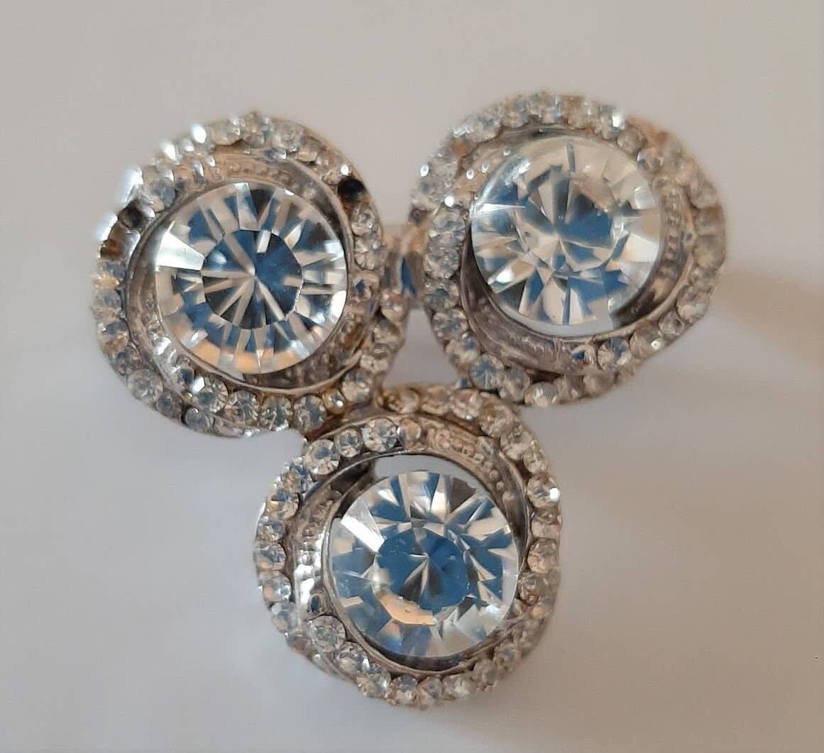 Spilla con cristalli