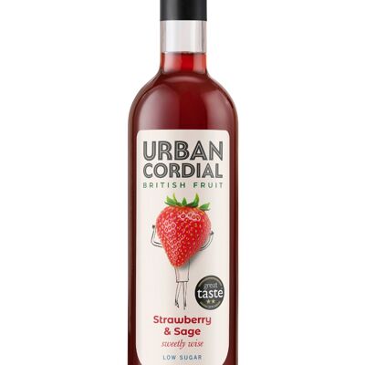 Strawberry & Sage Cordial - Urban Cordial