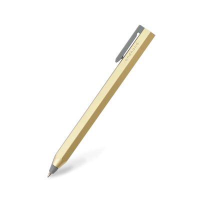 Bolígrafo Retráctil Core - Brillo Dorado