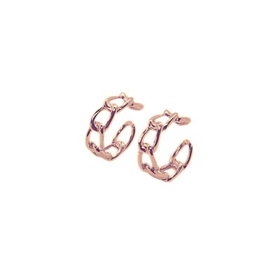 Kette Sterling Silber Ear Cuff - Roségold