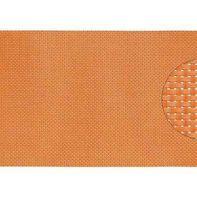 Platzset in orange aus Kunststoff, B45 x H30 cm