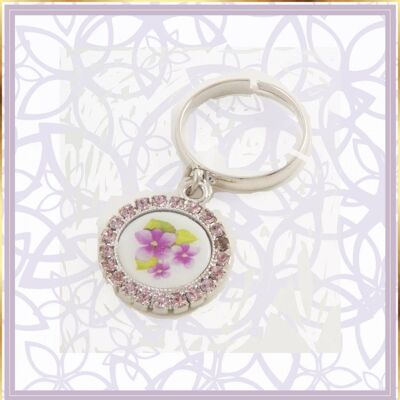 Violet of Parma pendant ring