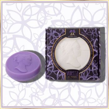 Sujet de savon. Violet camée Parme violette 100 gr 3