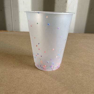 16 oz confetti cup