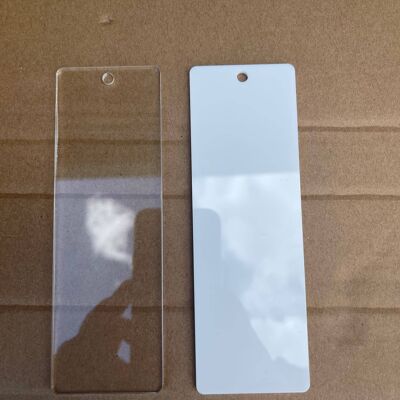 acrylic book mark clear