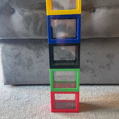 building block money box