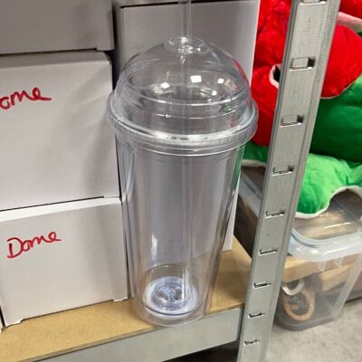 double walled dome tumbler