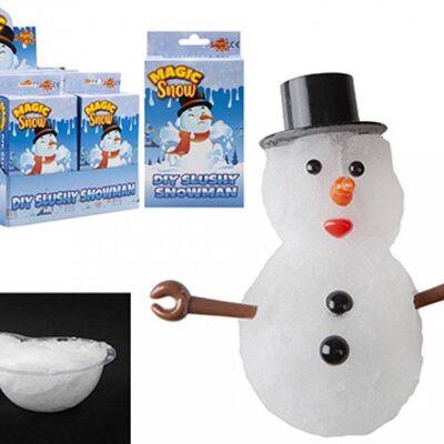 make your own slushy snowman