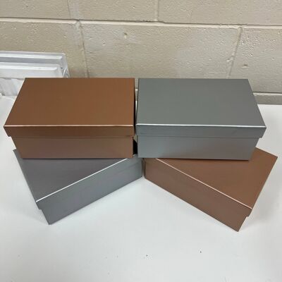 metallic gift box