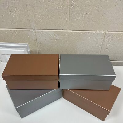 metallic gift box
