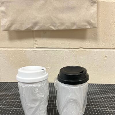 sublimation double walled coffee cup