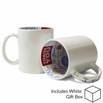sublimation mug with printed inside