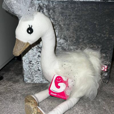 swan ballerina plush
