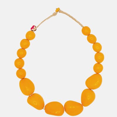 Organico Tagua Necklace - Yellow